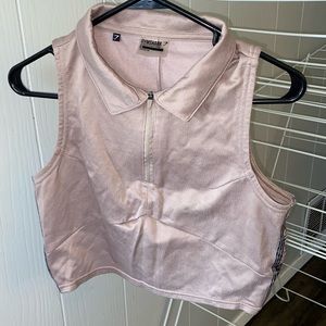 Gymshark Cropped Half Zip Top